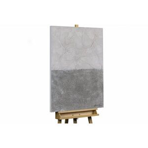 KUNSTLOFT RUČNE MAĽOVANÝ AKRYLOVÝ OBRAZ 70/100 cm, sivý, krajinný motív vyobraziť