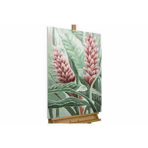 KUNSTLOFT RUČNE MAĽOVANÝ AKRYLOVÝ OBRAZ 60/90 cm, červený/čierny, prírodný a botanický motív vyobraziť