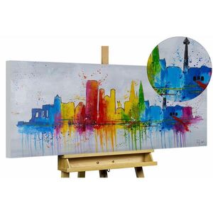 KUNSTLOFT OLEJOMAĽBA 120/60 cm, Mesto a architektúra vyobraziť