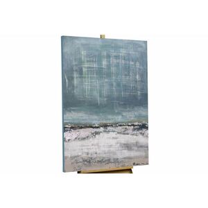 KUNSTLOFT RUČNE MAĽOVANÝ AKRYLOVÝ OBRAZ 60/90 cm, modrý/béžový, morský a krajinný motív vyobraziť