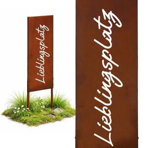 Relaxdays ZÁPICH Hrdzavohnedá 115 cm vyobraziť