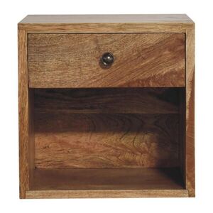 Artisan Furniture NÁSTENNÝ nočný stolík Levitate, 1 zásuvka, 1 otvorená priehradka, béžový vyobraziť