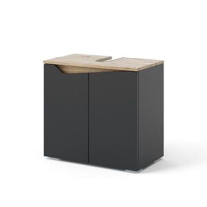 Vicco SPODNÁ SKRINKA POD UMÝVADLO Marelle Antracit/Artisan 60 x 57.5 cm s 2 dverami vyobraziť