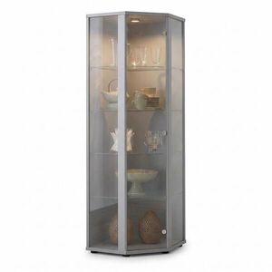 K-Möbel ROHOVÁ VITRÍNA 56, 5/56, 5/176 cm s LED vyobraziť