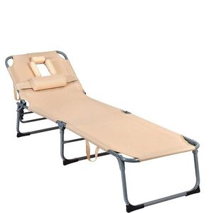 COSTWAY LEHÁTKO 36 cm béžové vyobraziť