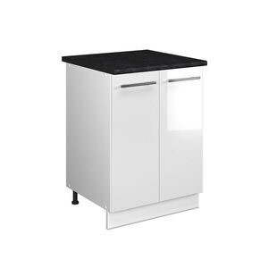 Vicco SPODNÁ SKRINKA POD DREZ Fame-Line, Biely vysoký lesk/biely, 60 cm vyobraziť