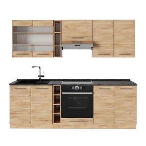 Vicco KUCHYNKA Fame-Line Dub Goldkraft 235 cm , AP Antracit vyobraziť