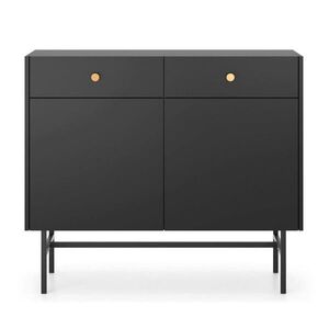 Selsey KOMODA Divenos čierna 104 cm vyobraziť
