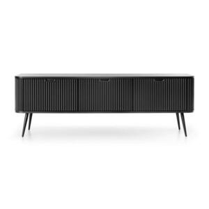Selsey TV stolík Zova čierny 168/56/39 cm vyobraziť