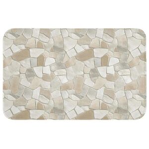 OnlyWow PREDLOŽKA PRED WC Mozaika - Kamienky - béžová 80x50 cm vyobraziť