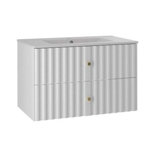 Petits-meubles UMÝVADLO 80cm Izae Biela vyobraziť