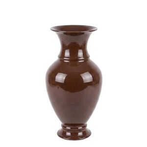 Mondex VÁZA Roger, kov, čokoládová, 17/21, 5/41 cm vyobraziť