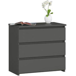 RAUMHIRSCH FURNITURE KOMODA Grafitová šedá 57/60/35 vyobraziť
