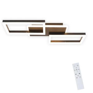 Nettlife LED stropné svietidlo Marco, 54x35x6 cm vyobraziť