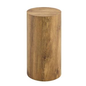OKWISH ODKLADACÍ stolík 30/30/55 cm v dekore dreva z MDF s okrúhlou doskou vyobraziť