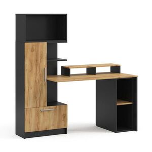 Vicco PÍSACÍ STÔL Tomy, antracitová/Dub Goldkraft, 150 x 59 cm Sada 4 ks vyobraziť
