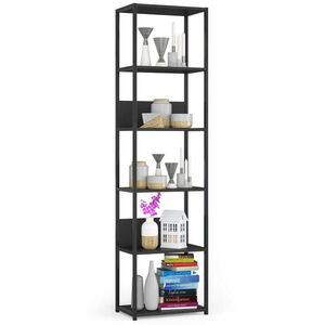 RAUMHIRSCH FURNITURE STOJACIA POLICA Čierna, Čierna 192/50/32 vyobraziť
