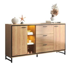 Urban Meuble KOMODA drevodekor, 160×40×85 cm vyobraziť