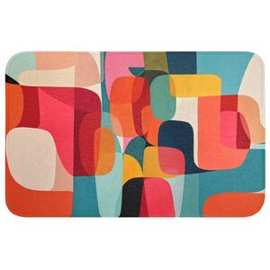 OnlyWow PREDLOŽKA PRED WC Tvary - Farebné - Abstraktné - Lietadlá 80x50 cm vyobraziť