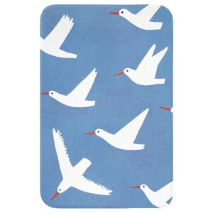 OnlyWow PREDLOŽKA PRED WC Vtáky - Biele - Vzor 40x60 cm vyobraziť