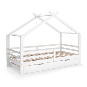 VitaliSpa DOMÁCA POSTEĽ Luni biely 200 x 90 cm s posteľou pre hostí vyobraziť