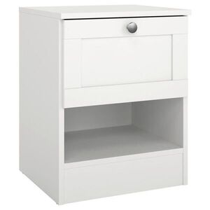 P & B NOČNÝ STOLÍK, biela, 40, 2/51, 2/36 cm vyobraziť