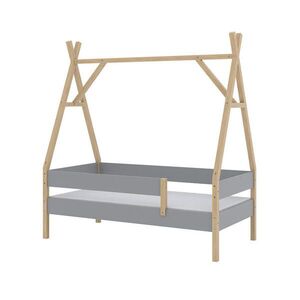 VitaliSpa DETSKÁ POSTEĽ TIPI Bali Šedá 80x160 cm s matracom vyobraziť