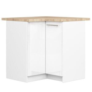 RAUMHIRSCH FURNITURE SPODNÁ SKRÍŇ Biela, Biela lesklá 85/90/46 vyobraziť