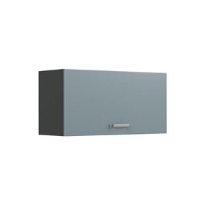 Vicco NÁSTENNÁ SKRINKA R-Line, Modrošedá/antracitová, 80 cm Plochý vyobraziť
