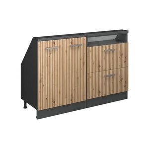 Vicco KUCHYNSKÁ SKRIŇA PRE ŠIKMÉ STRECHY R-Line Remeselný dub 120 cm Súprava 2 vyobraziť