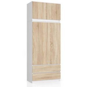 RAUMHIRSCH FURNITURE SKRÍŇ Biela, dub Sonoma 234/90/51 vyobraziť