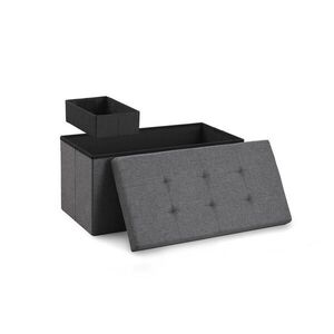 Blumtal SEDACÍ LAVICE 76/38/38 cm + box navíc, anthracit vyobraziť