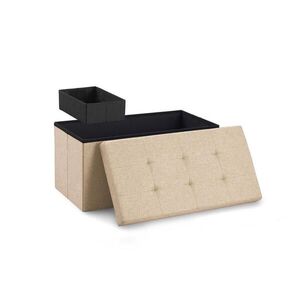 Blumtal SEDACÍ LAVICE 76/38/38 cm + box navíc, bežová vyobraziť