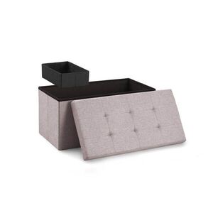 Blumtal SEDACÍ LAVICE 76/38/38 cm + box navíc, svetlosivá vyobraziť