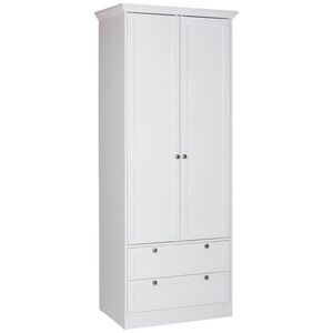 P & B SKRIŇA S OTOČNÝMI DVERAMI, biela, 80/200/51 cm vyobraziť