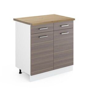 Vicco KUCHYNSKÁ SPODNÁ SKRINKA R-Line Ušľachtilá šedá 80 cm , AP Oak vyobraziť
