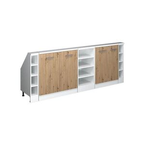 Vicco KUCHYNSKÁ SKRIŇA PRE ŠIKMÉ STRECHY R-Line Remeselný dub 210 cm Súprava 5 vyobraziť