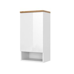 Vicco KÚPEĽŇOVÁ SKRINKA Eden Biely vysoký lesk 40 x 77.5 cm so 4 priehradkami vyobraziť