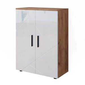 Vicco MIDI SKRINKA Irma Biely vysoký lesk/dub Goldkraft 60 x 81 cm vyobraziť