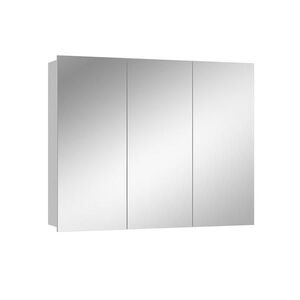 Vicco KÚPEĽŇOVÁ ZRKADLOVÁ SKRINKA Sola biely 100 x 79.8 cm s 3 dverami vyobraziť