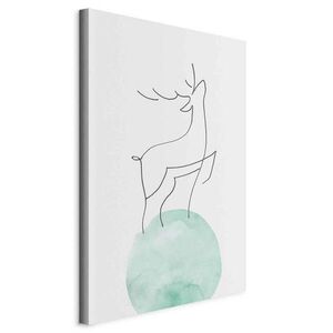 artgeist OBRAZ NA PLÁTNE, abstraktné, zvieratá, 40/60/1, 2 cm vyobraziť