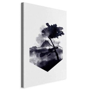 artgeist OBRAZ NA PLÁTNE, krajina a príroda, abstraktné, hory, 40/60/1, 2 cm vyobraziť