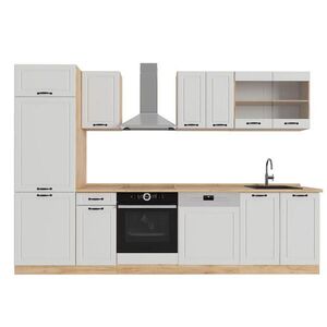 Vicco KUCHYNSKÝ KÚT R-Line Biely vidiecky dom/zlatý dub 300 cm , AP Oak vyobraziť