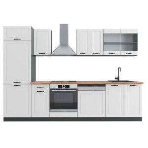 Vicco KUCHYNSKÝ KÚT R-Line Biely vidiecky dom/antracit 300 cm , AP Oak vyobraziť