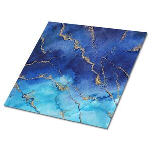 TULUP SAMOLEPIACE OBKLADY NA STENU 9 ks 30x30 cm Modrý mramor vyobraziť