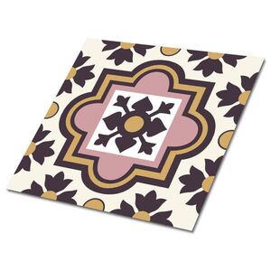 TULUP SAMOLEPIACE OBKLADY NA STENU 9 ks 30x30 cm Arabské kvety vyobraziť