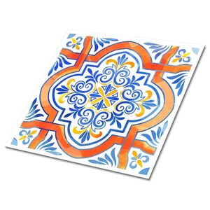 TULUP SAMOLEPIACE OBKLADY NA STENU 9 ks 30x30 cm Grafika v štýle azulejos vyobraziť