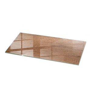TULUP SKLENENÁ DOSKA 125x50 cm Prírodná kresba dreva vyobraziť