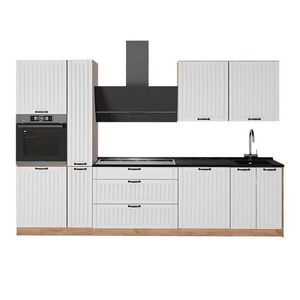 Vicco KUCHYNKA Fame-Line, Biely vidiecky dom/Dub Goldkraft, 310 cm, AP Antracit vyobraziť