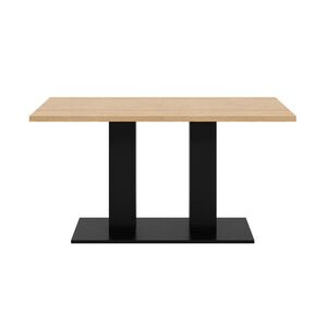 OKWISH JEDÁLENSKÝ stôl 140/180/70 cm prírodná farba rozkladací z MDF vyobraziť